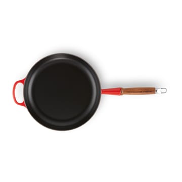 Le Creuset Signature koekenpan houten handvat 28 cm - Cerise - Le Creuset