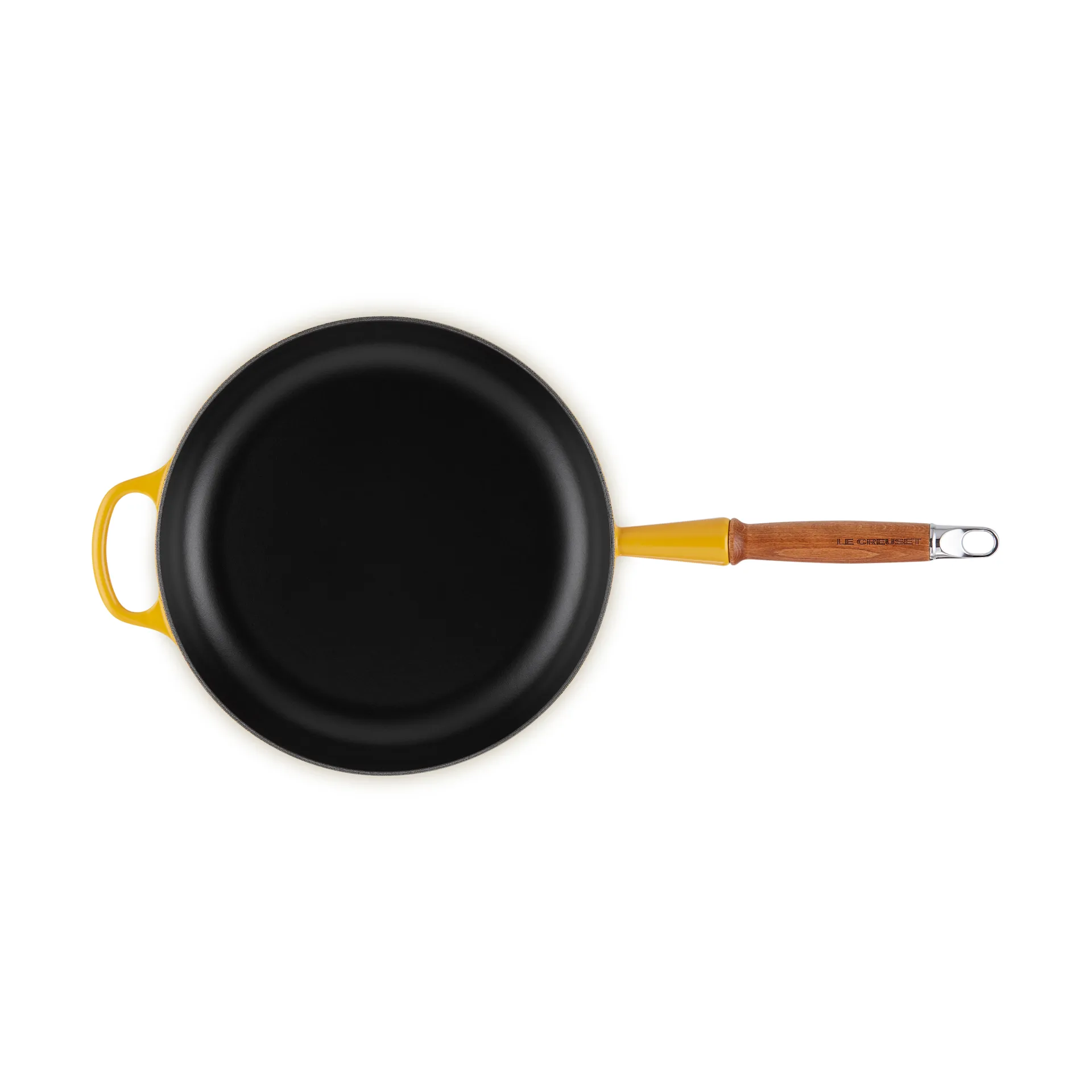 Le Creuset Signature koekenpan houten handvat 28 cm, Nectar Le Creuset