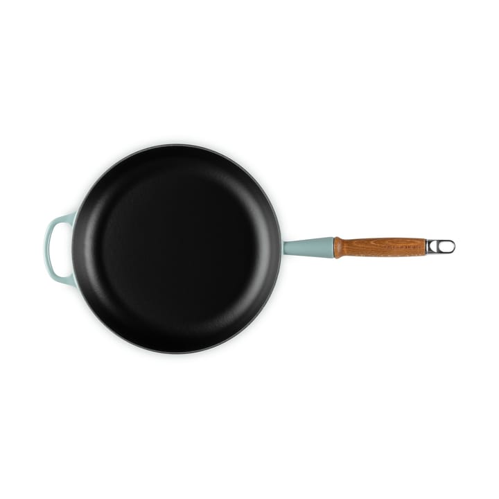 Le Creuset Signature koekenpan houten handvat 28 cm, Sea Salt Le Creuset