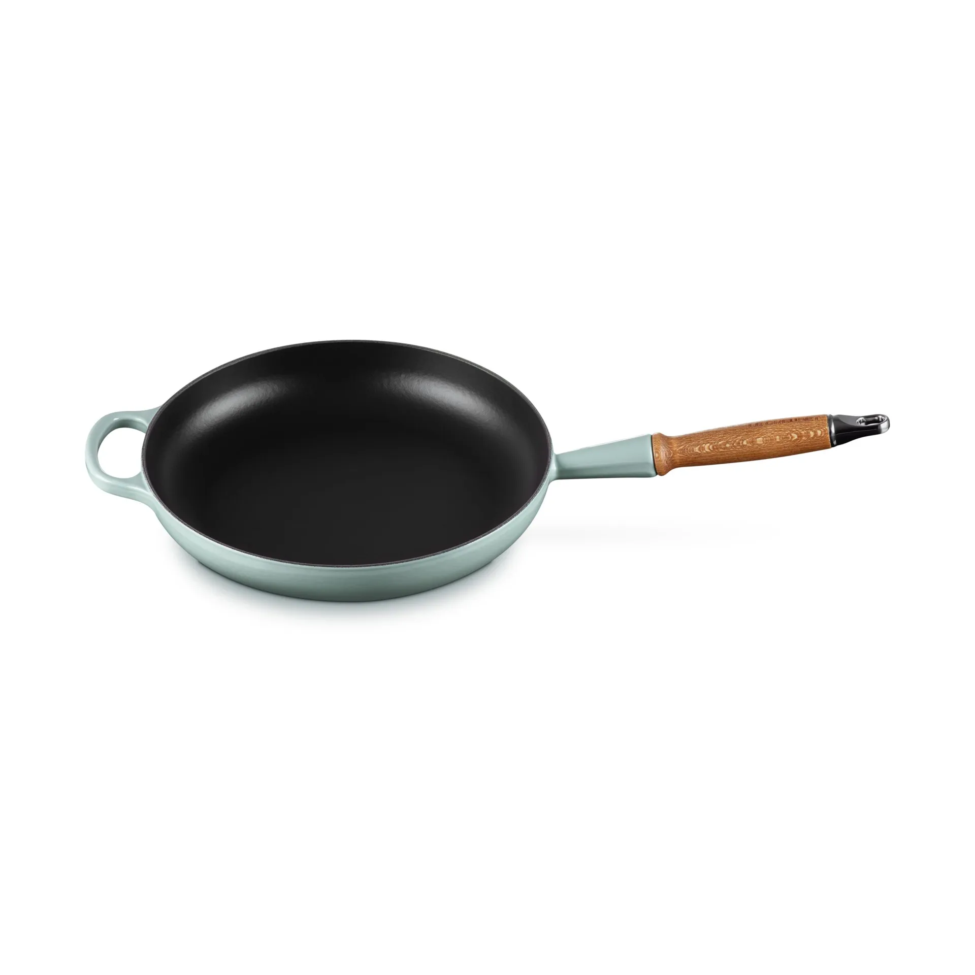 Le Creuset Signature koekenpan houten handvat 28 cm, Sea Salt Le Creuset