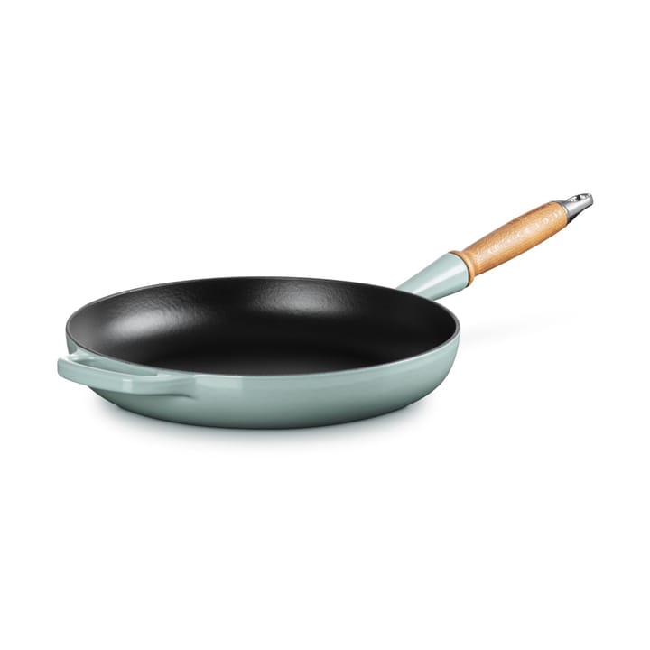 Le Creuset Signature koekenpan houten handvat 28 cm, Sea Salt Le Creuset