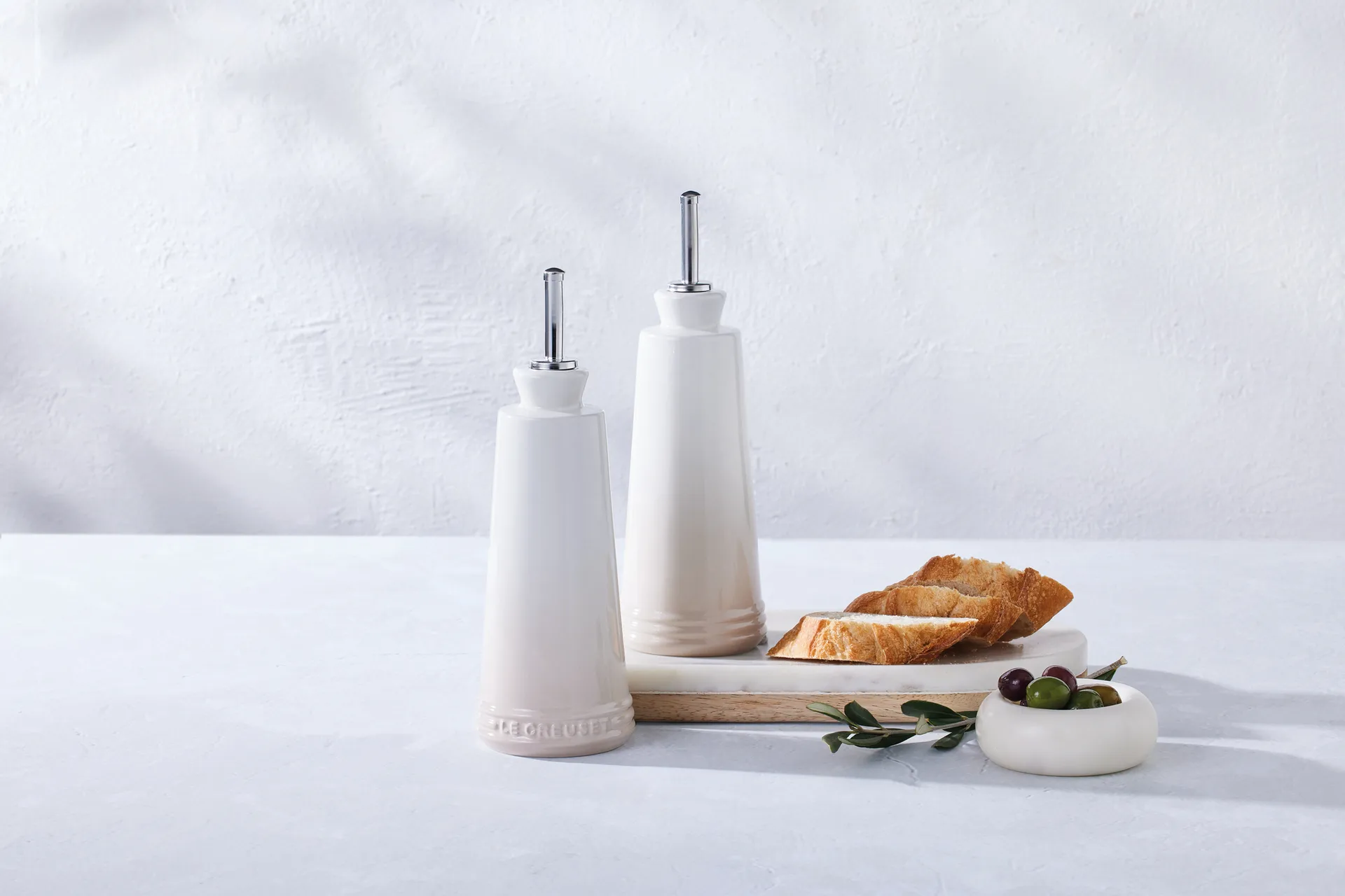 Le Creuset Signature olie- & azijnset, Meringue Le Creuset