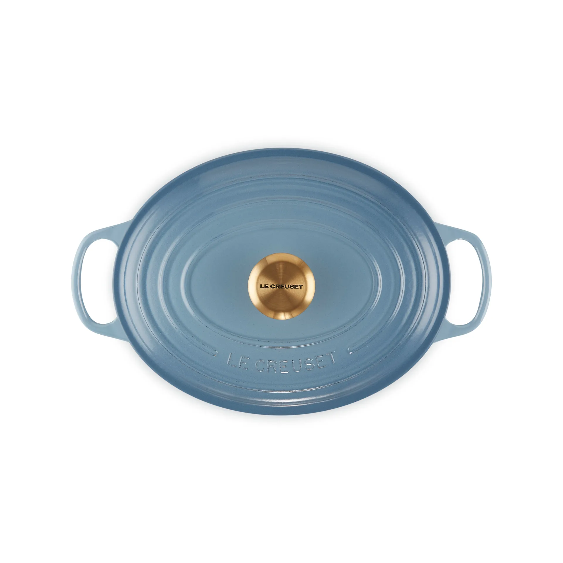 Le Creuset Signature ovale braadpan 4,1 L, Chambray Le Creuset