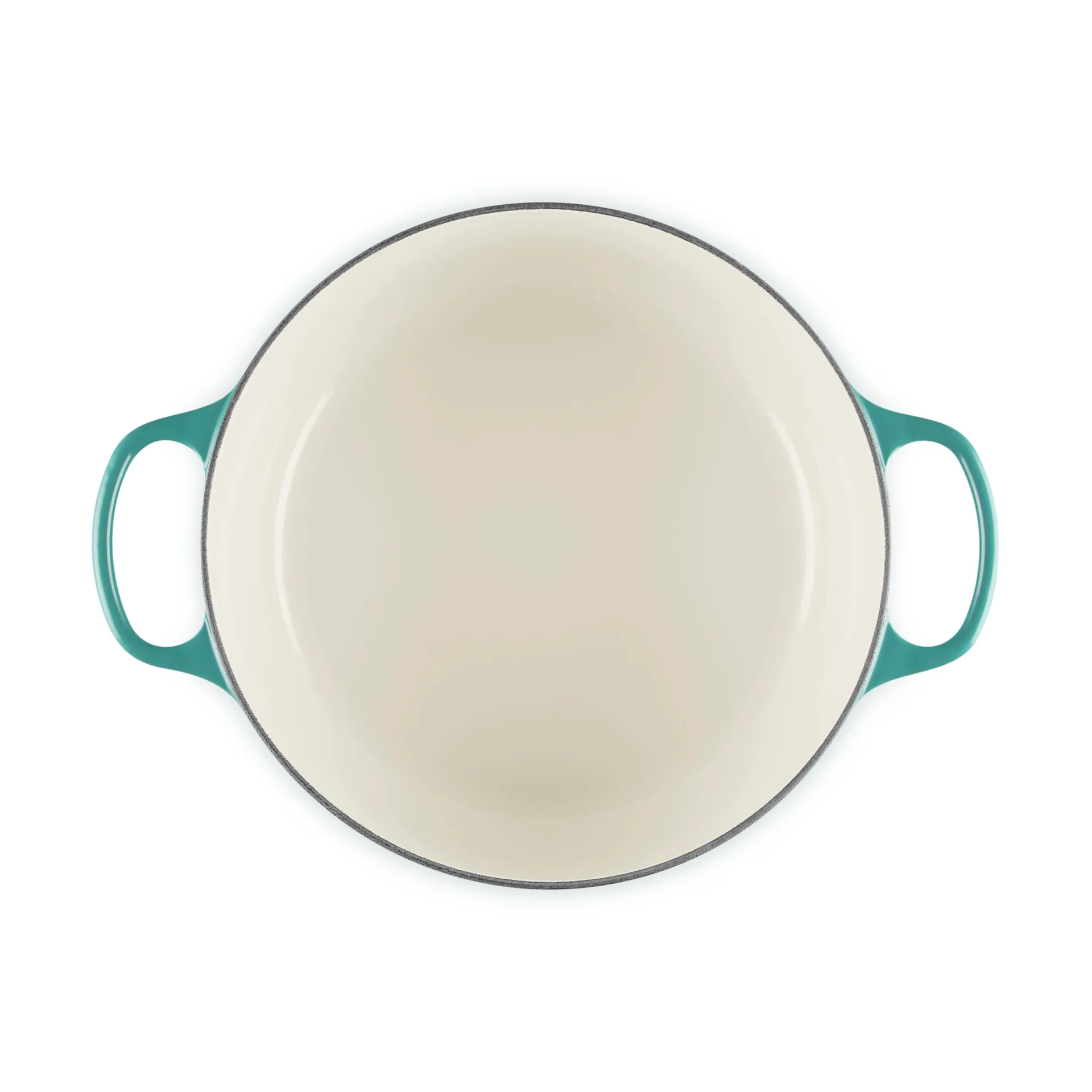 Le Creuset Signature ovale braadpan 6,3 l, Bleu Riviera Le Creuset
