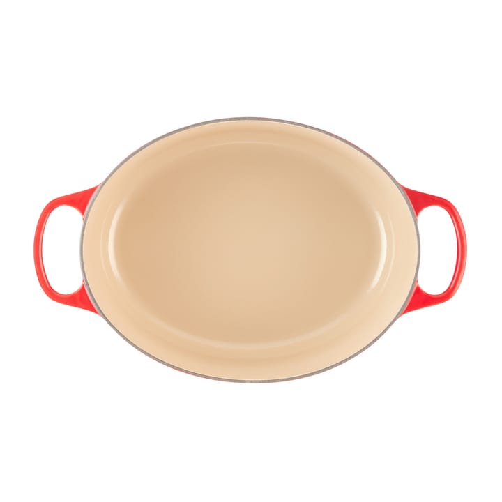 Le Creuset Signature ovale braadpan 6,3 l, Cerise Le Creuset