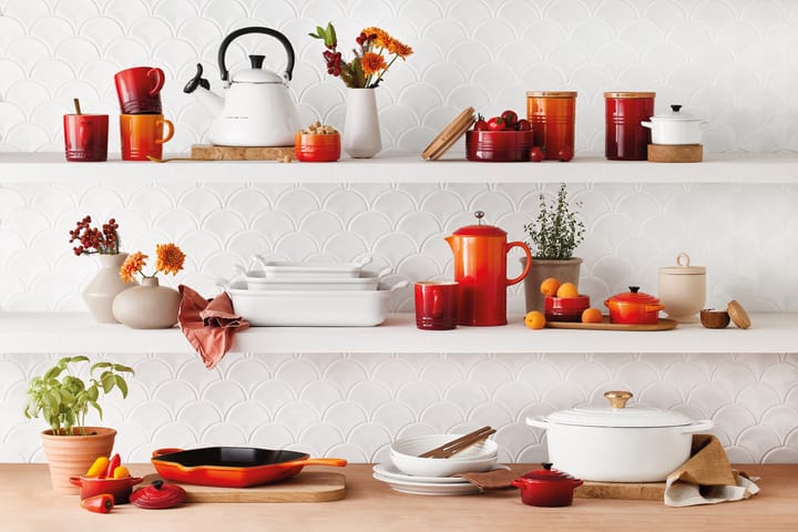 Le Creuset Signature pastabord 22 cm, White Le Creuset