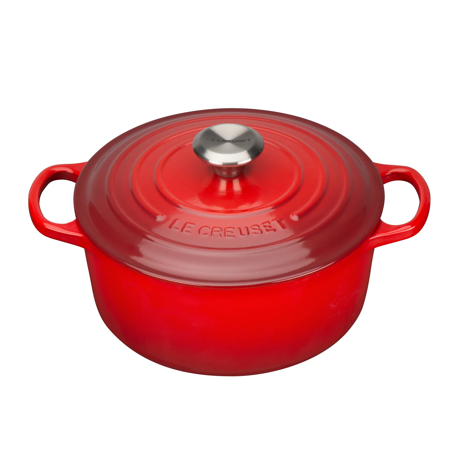 Le Creuset Signature ronde braadpan 4,2 L, Kersenrood Le Creuset