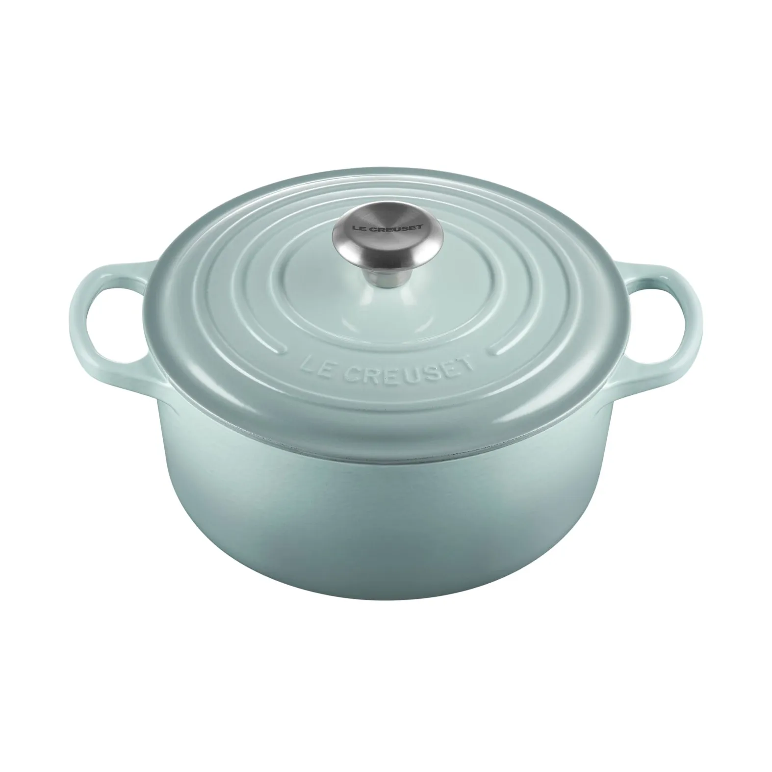Le Creuset Signature ronde braadpan 4,2 L, Sea Salt Le Creuset