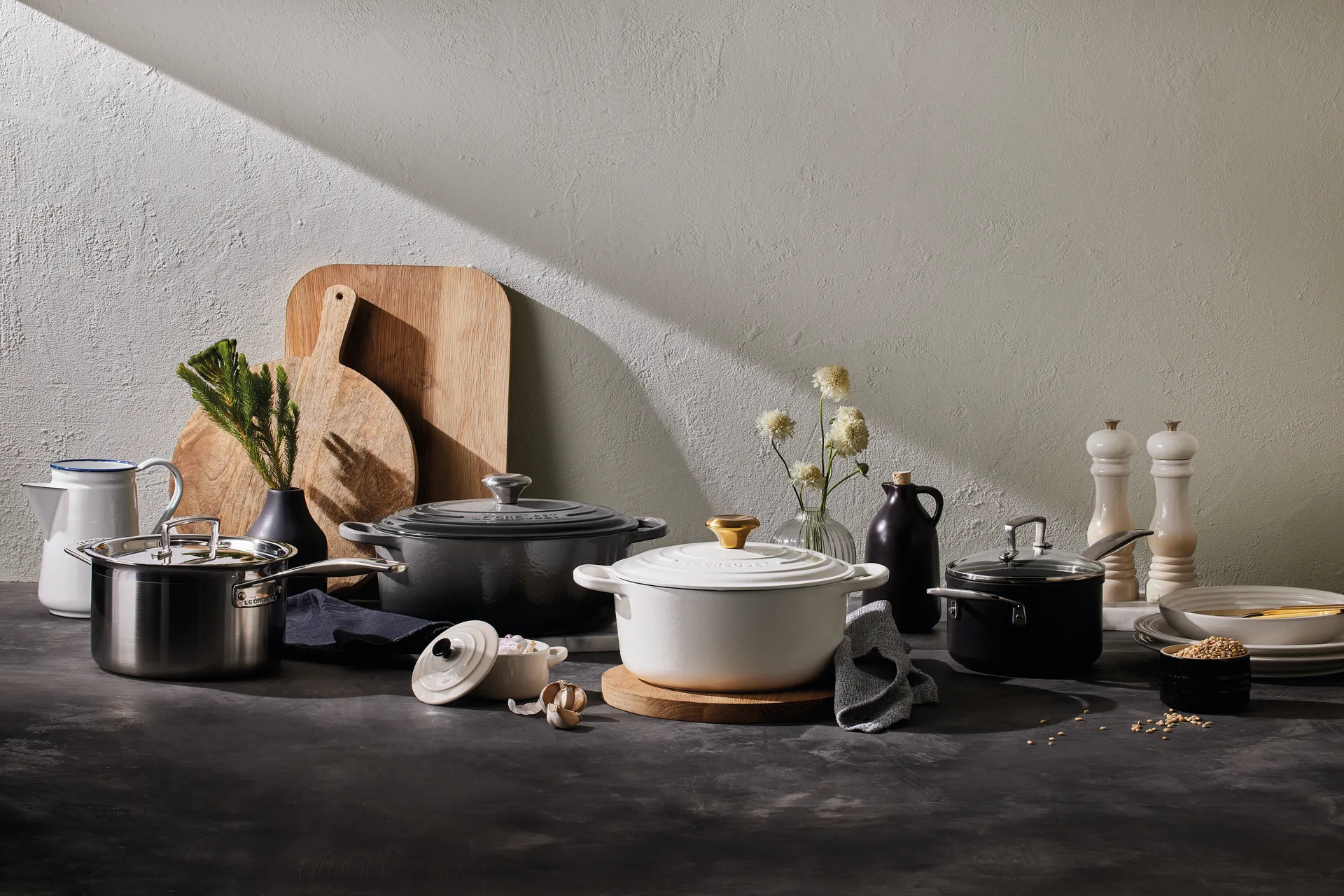 Le Creuset Signature ronde braadpan 4,2 L, White Le Creuset