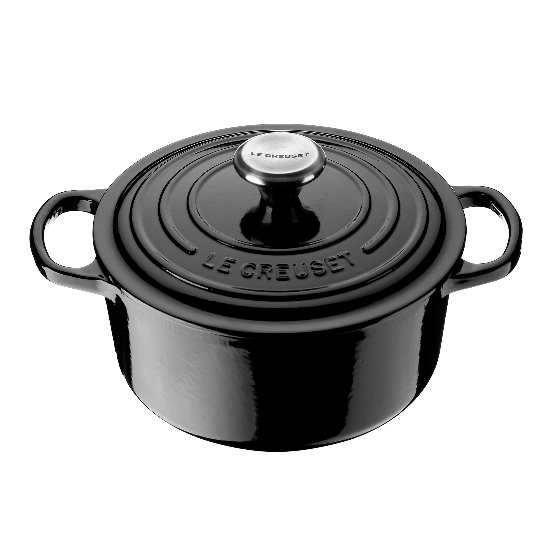 Le Creuset Signature ronde braadpan 4,2 L, Zwart Le Creuset