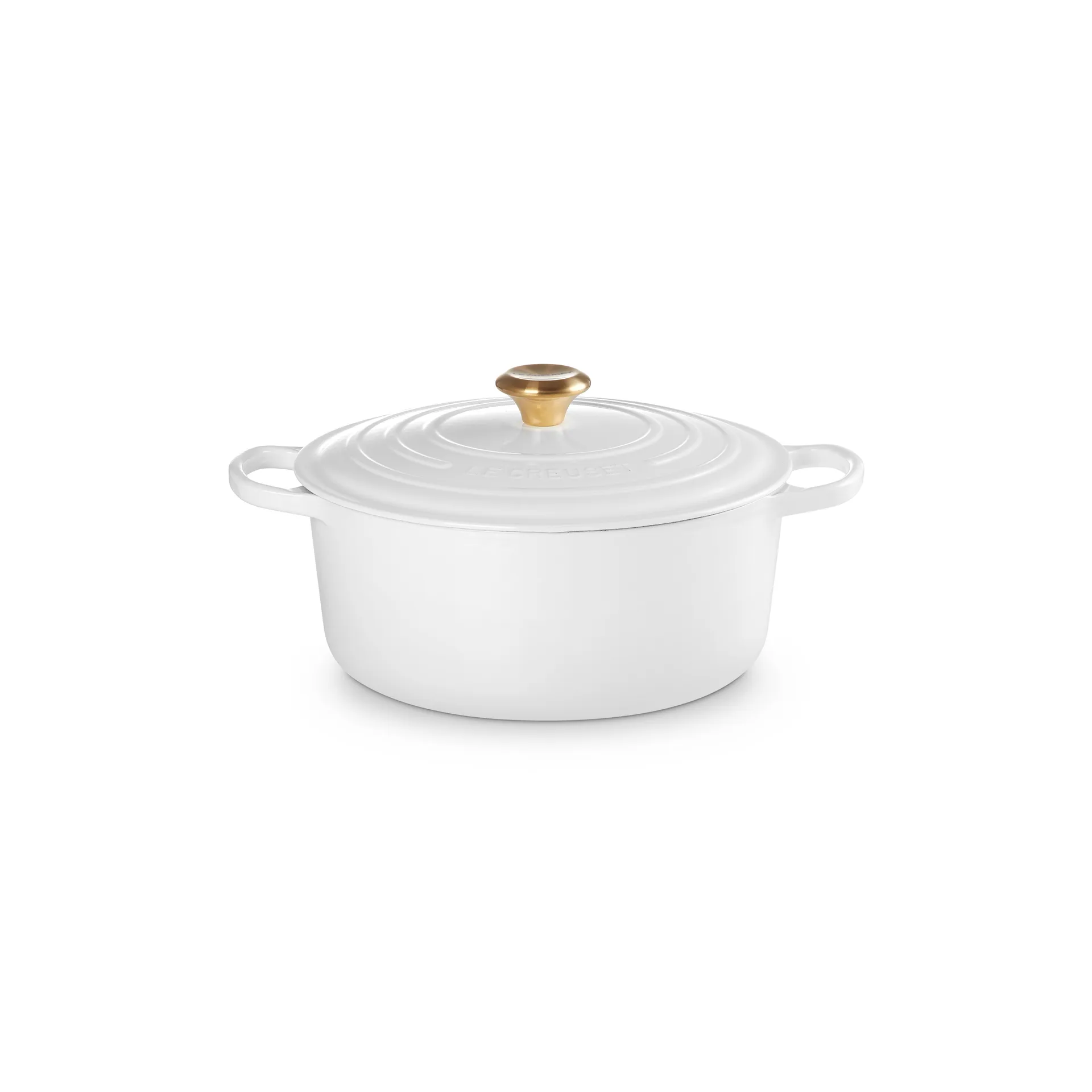 Le Creuset Signature ronde braadpan 6,7 l, White Le Creuset