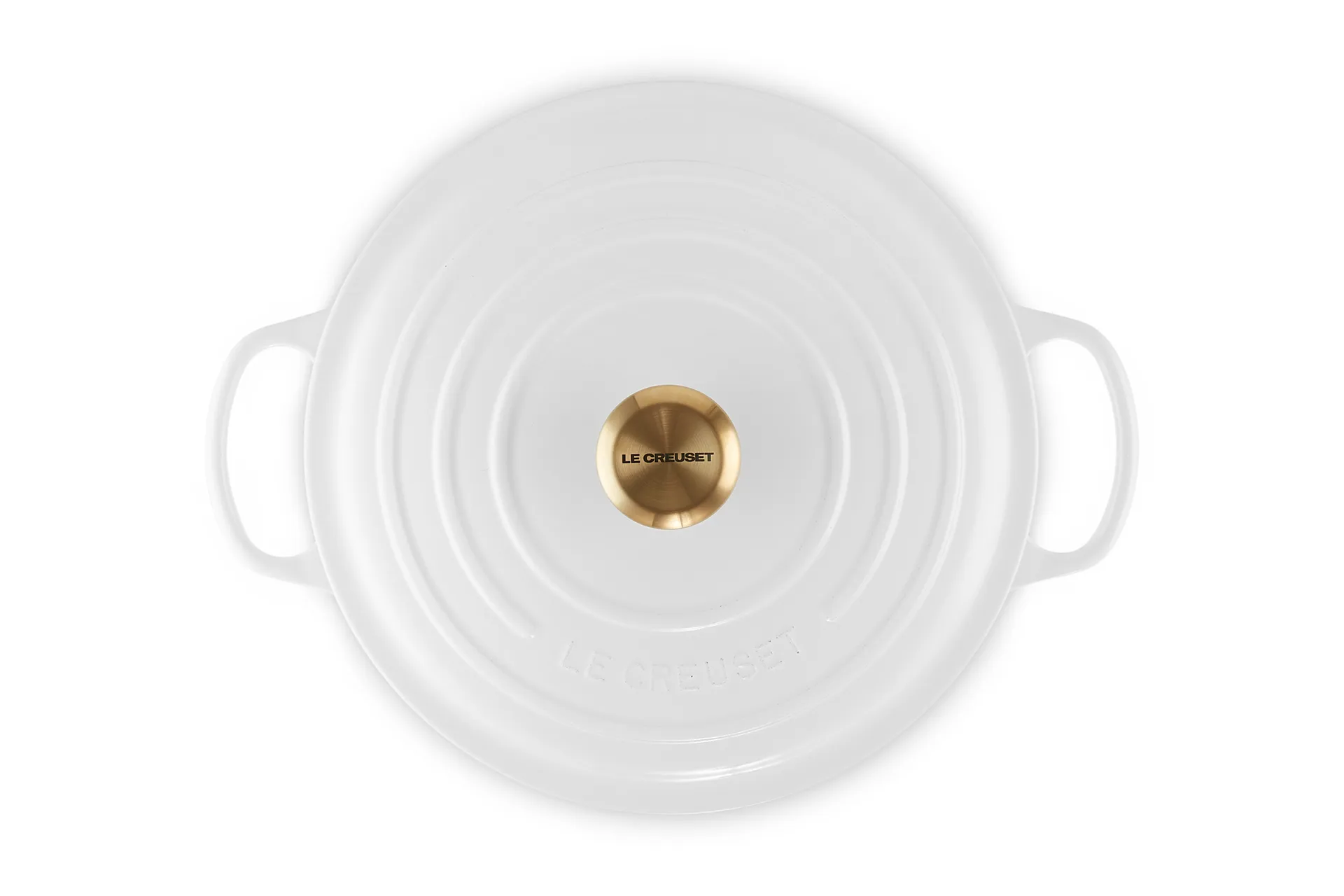 Le Creuset Signature ronde braadpan 6,7 l, White Le Creuset