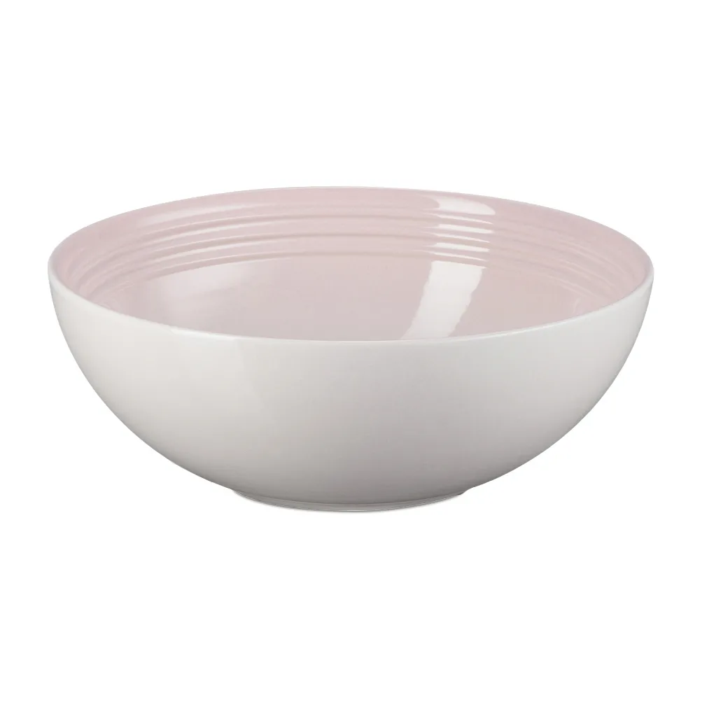 Le Creuset Signature serveerschaal 2,2 L, Shell pink  Le Creuset