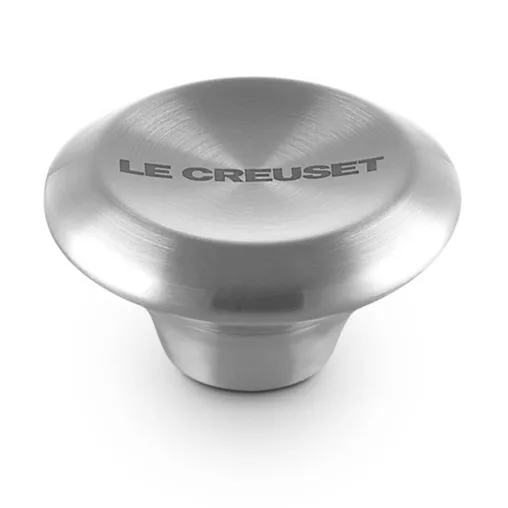 Le Creuset Signature stalen knop 4,7 cm, Zilver Le Creuset