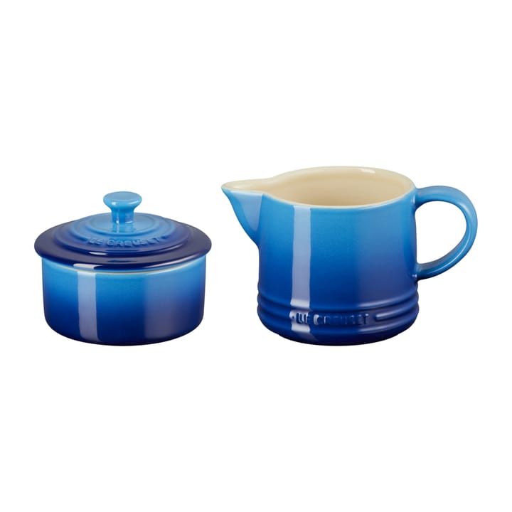 Le Creuset Signature suiker- & melkset - Azure blue - Le Creuset