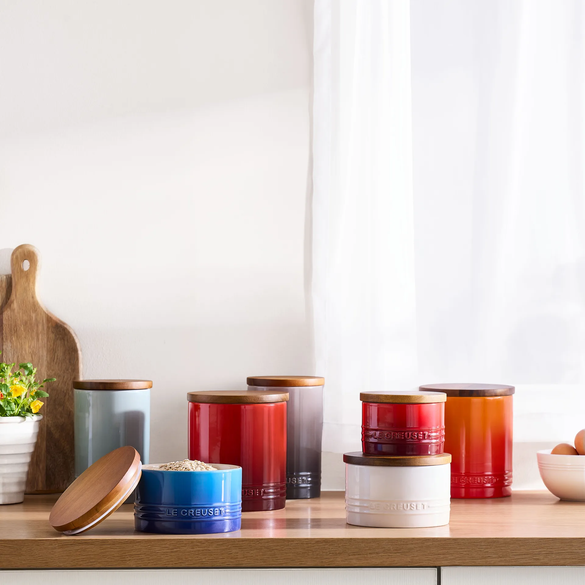 Le Creuset Signature voorraadpot, Flint, 770 ml Le Creuset