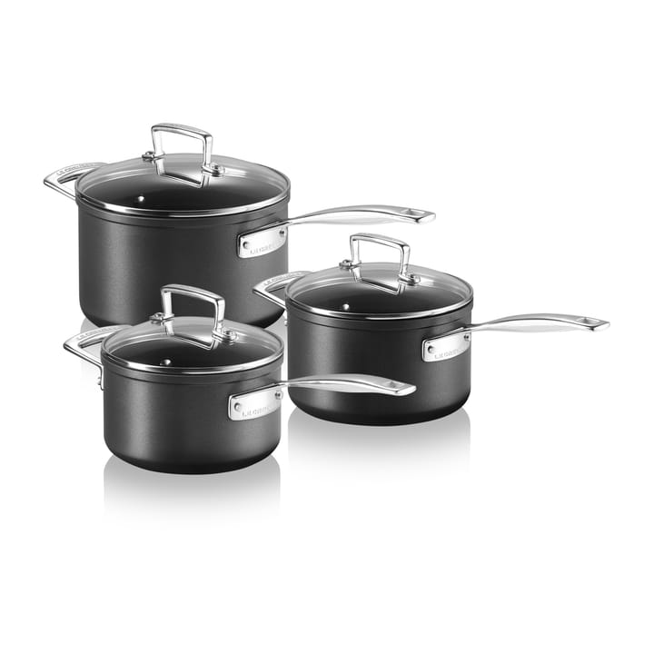 Le Creuset steelpannenset 3-delig - Black - Le Creuset