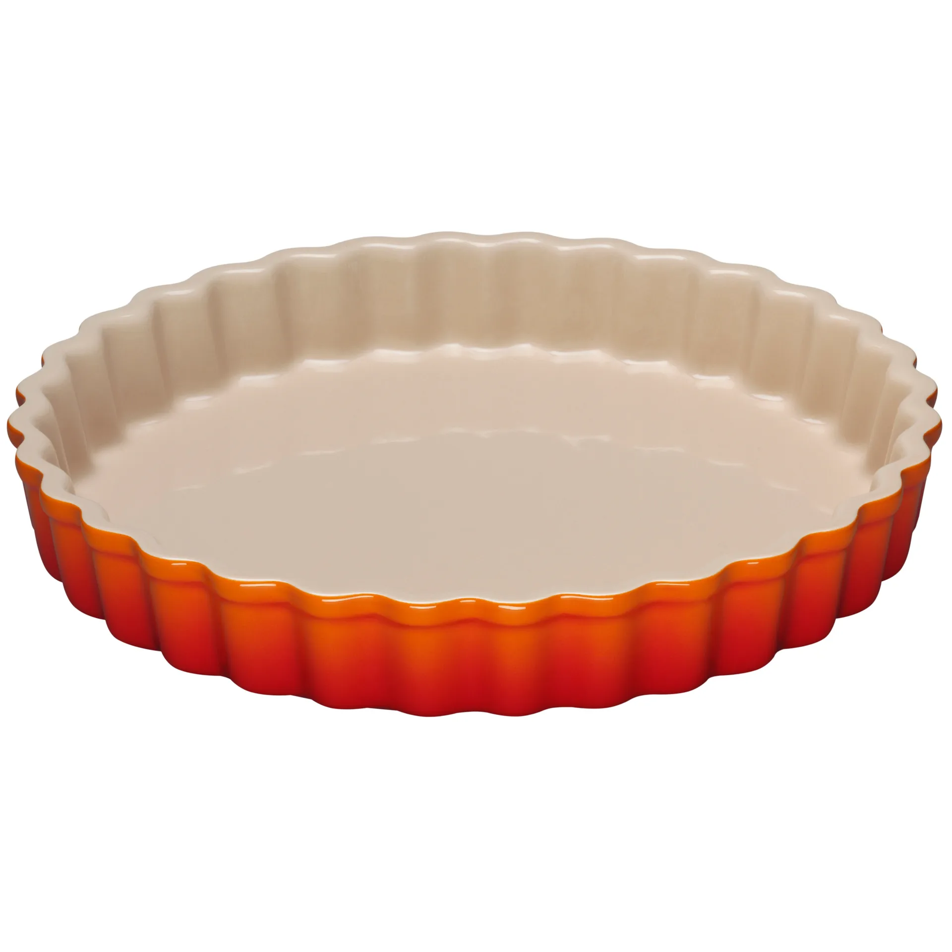 Le Creuset taartvorm 28 cm, Oranjerood Le Creuset