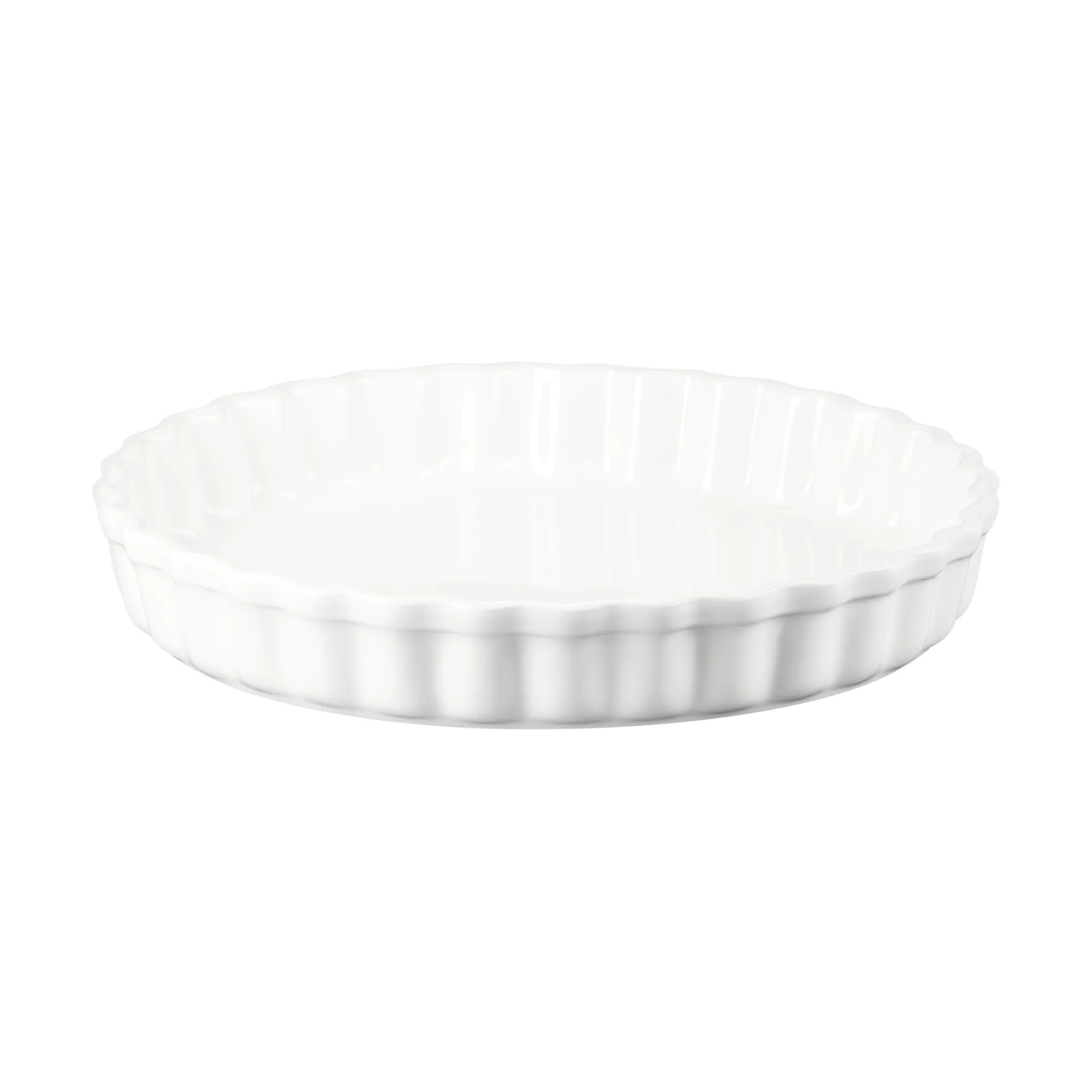 Le Creuset taartvorm 28 cm, White Le Creuset