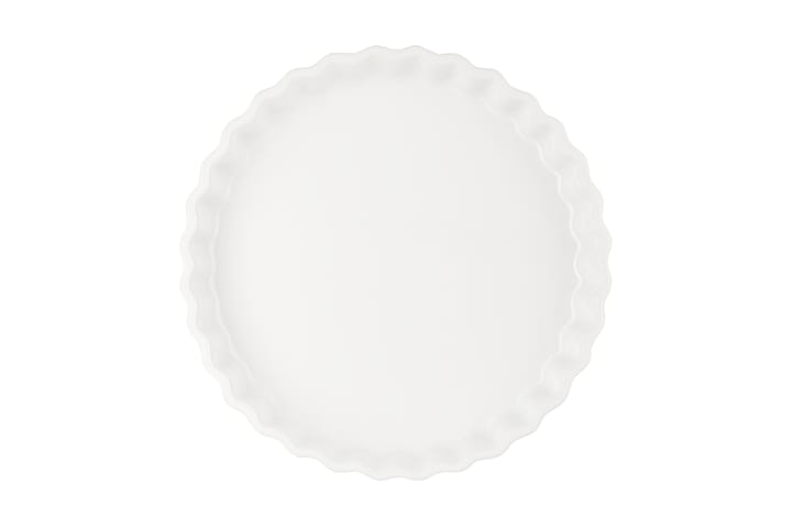 Le Creuset taartvorm 28 cm, White Le Creuset