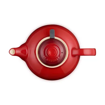 Le Creuset theepot - Cerise, med sil, 1,3 L - Le Creuset