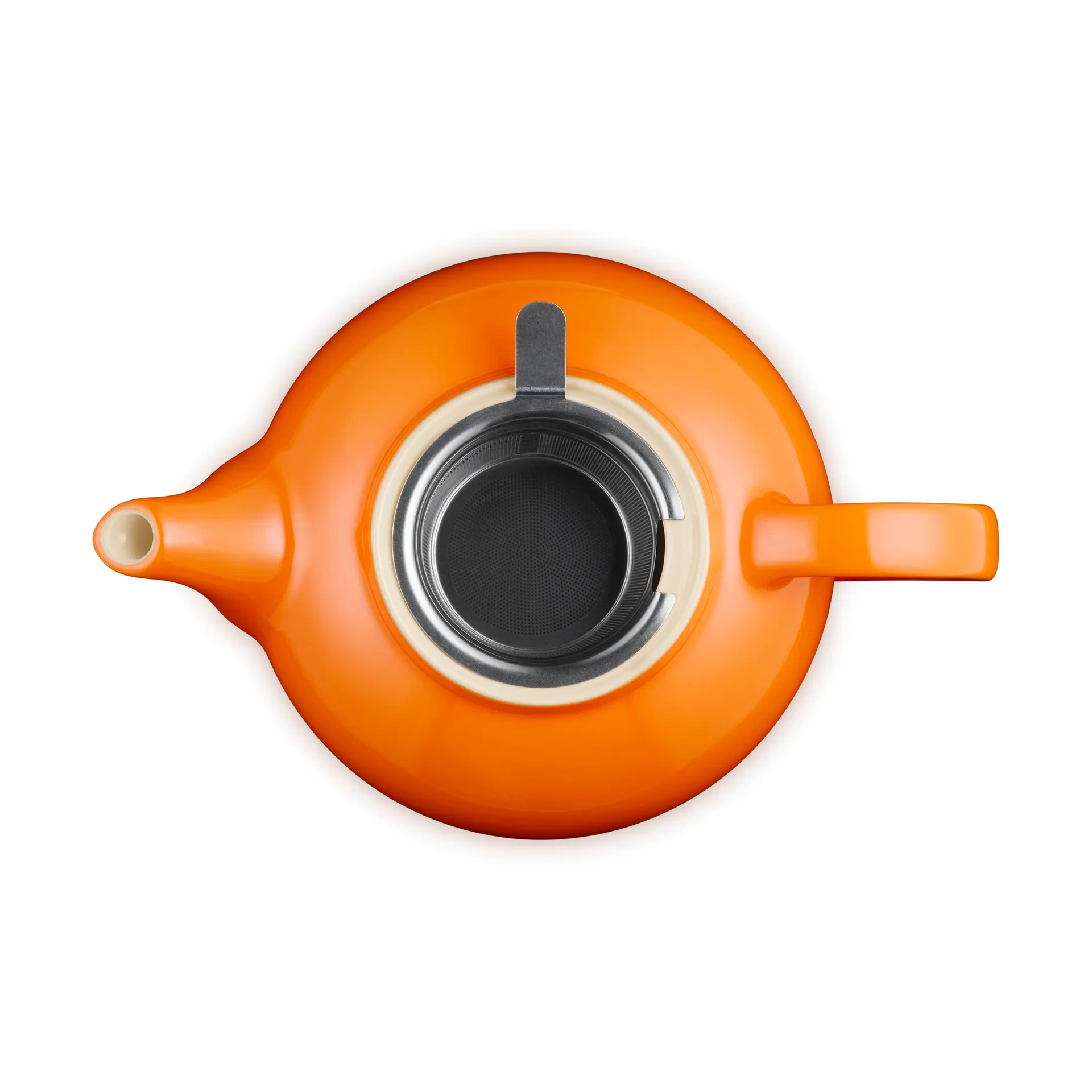 Le Creuset theepot, Volcanic, met zeef, 1,3 L Le Creuset