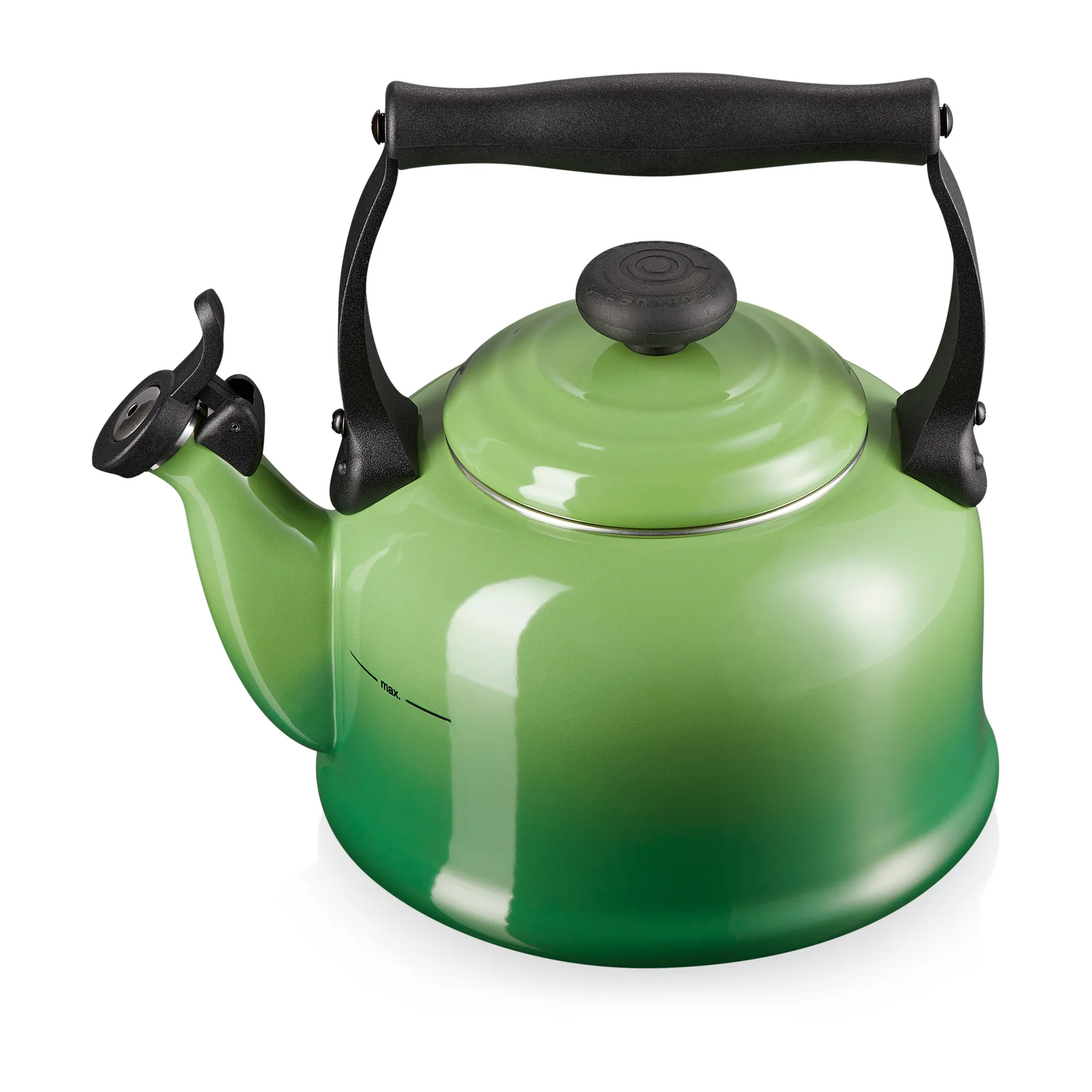 Le Creuset Traditionele fluitketel 2,1 L, Bamboo Green Le Creuset