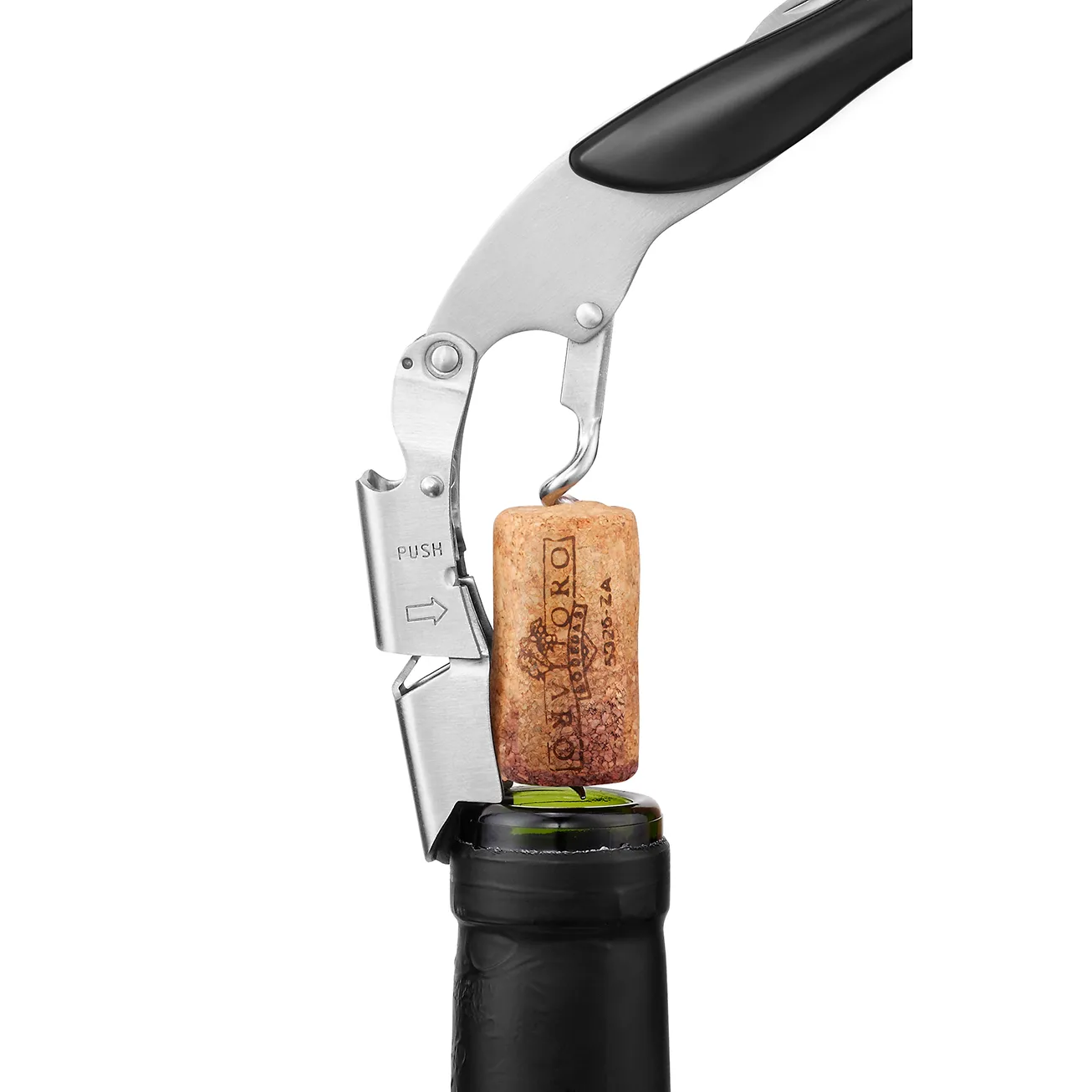 Le Creuset WT-130 kurkentrekker, Zwart Le Creuset