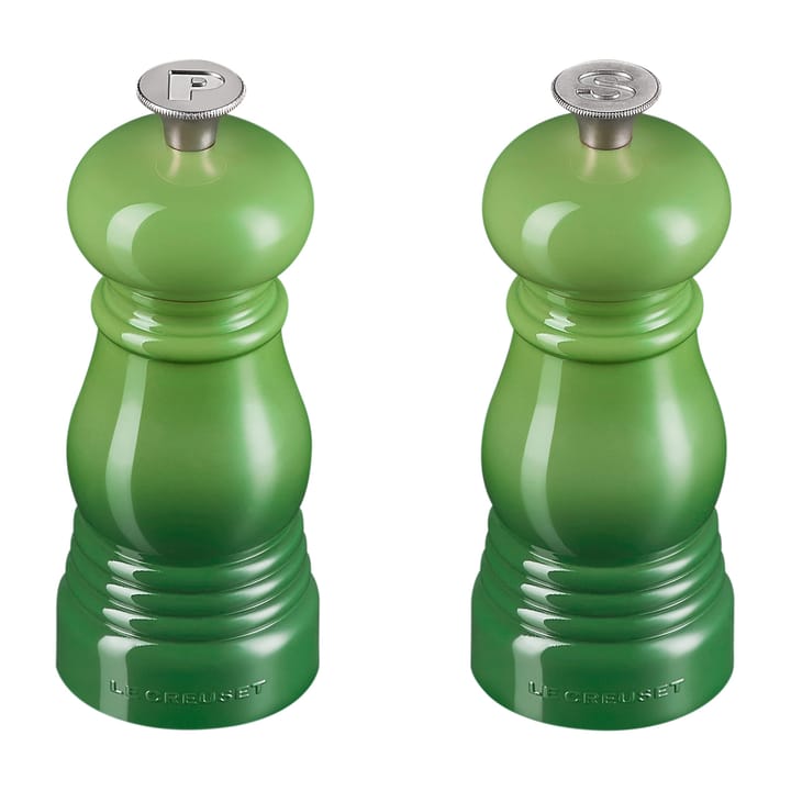 Le Creuset zout- en peperset 11 cm - Bamboo Green - Le Creuset