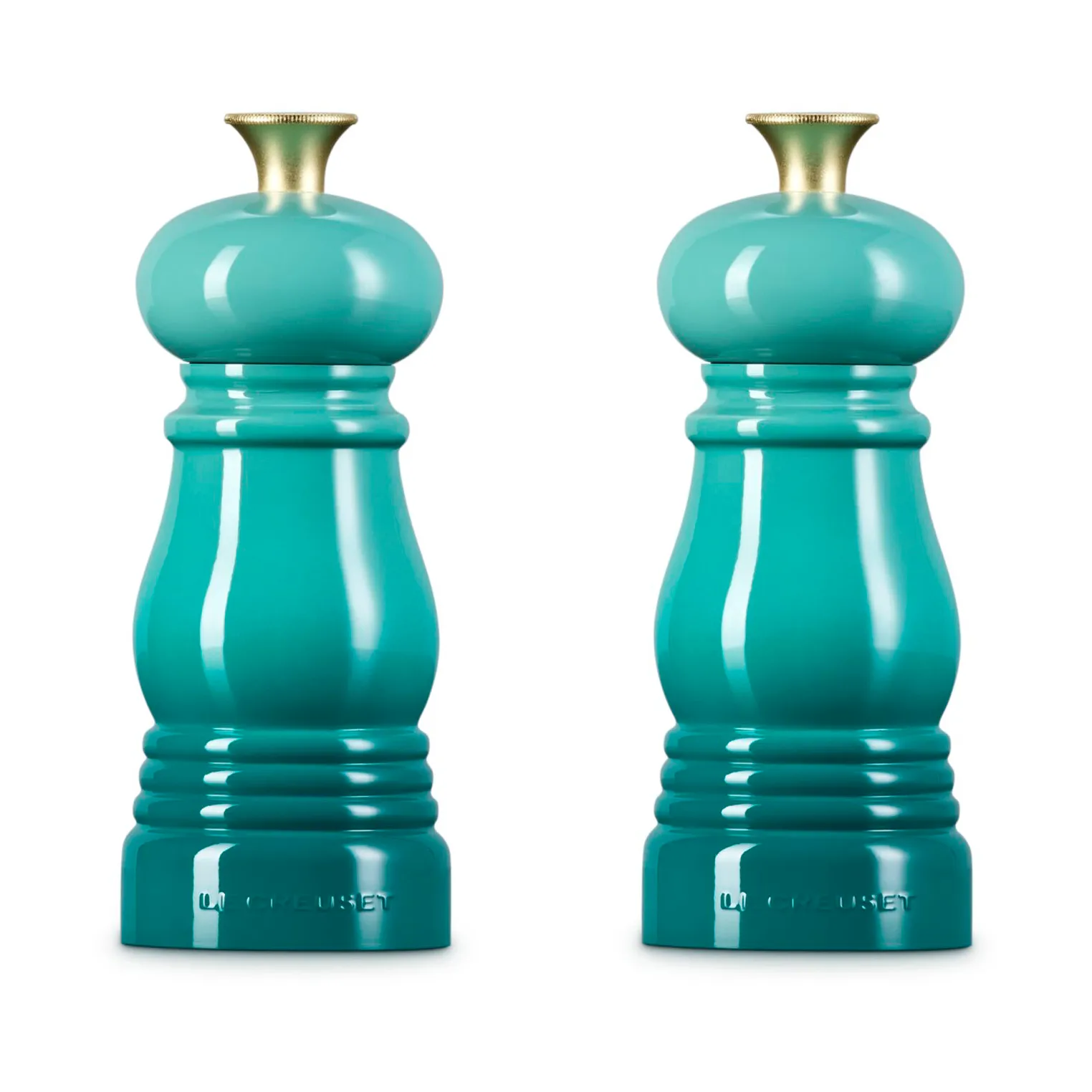 Le Creuset zout- en peperset 11 cm, Bleu Riviera Le Creuset