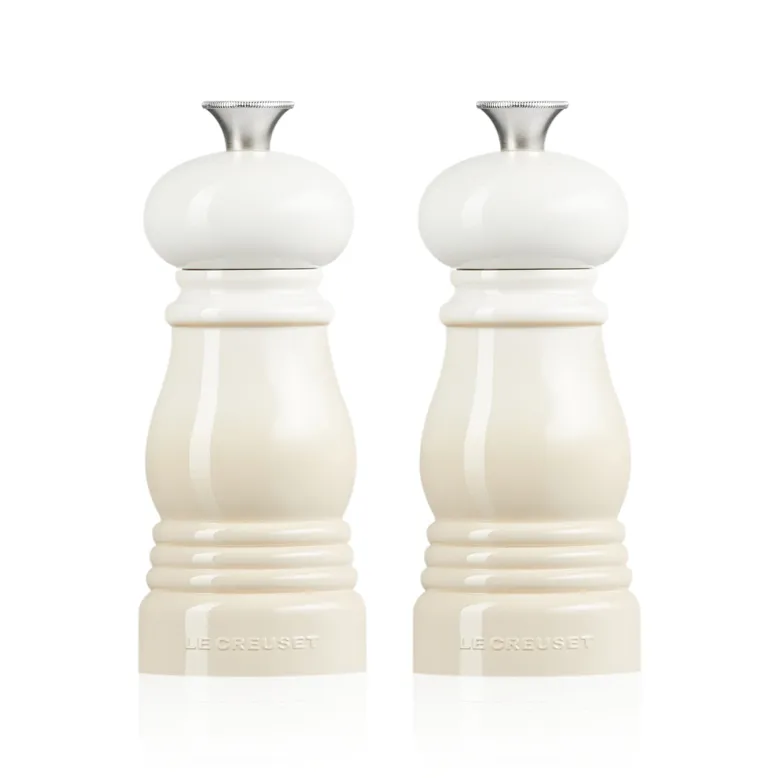 Le Creuset zout- en peperset 11 cm, Meringue Le Creuset