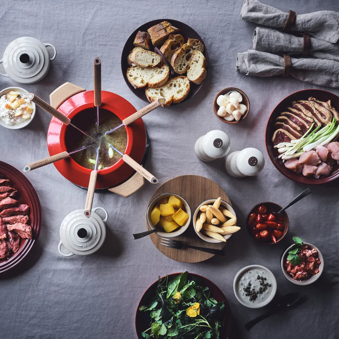 Le Creuset zout- en peperset 11 cm, Meringue Le Creuset