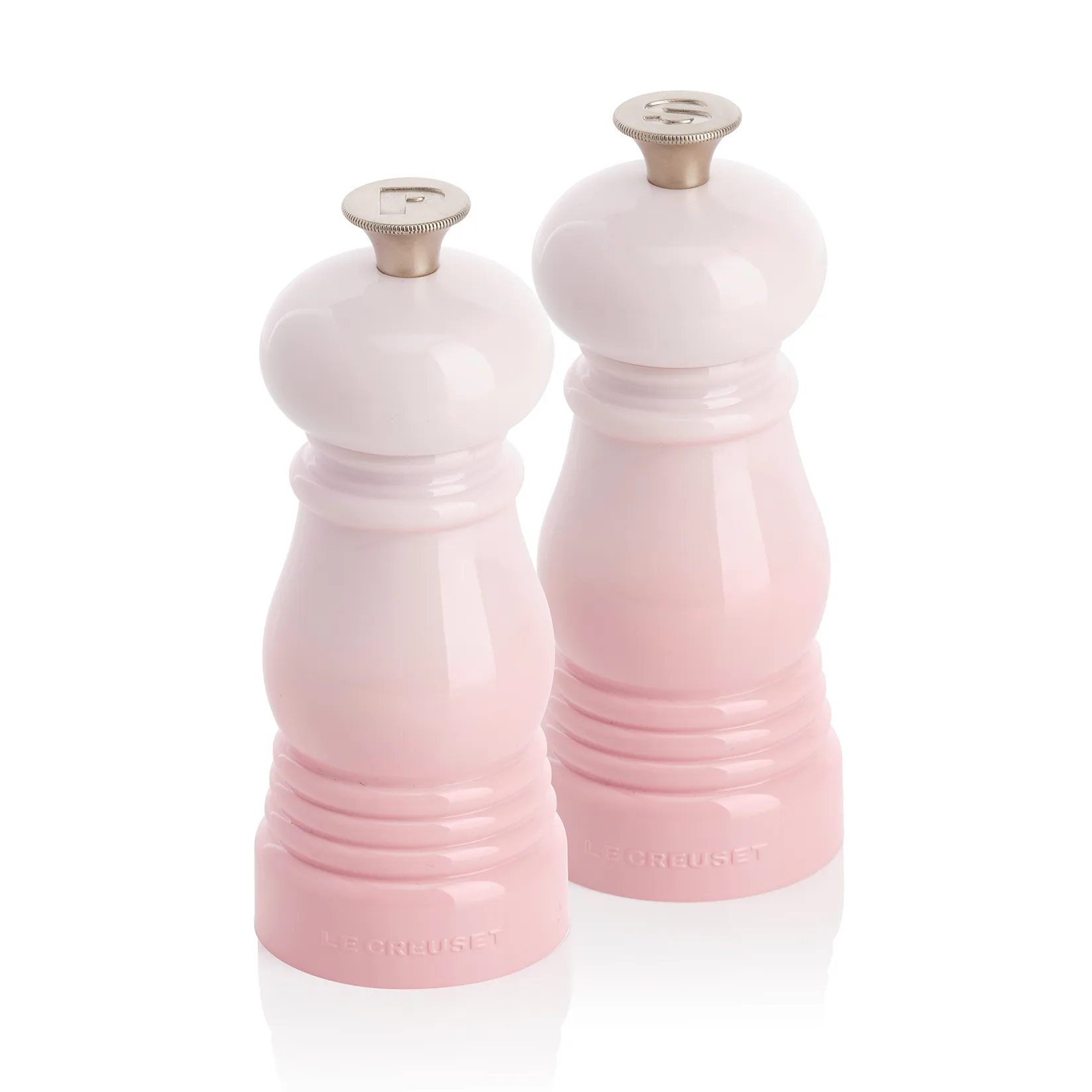Le Creuset zout- en peperset 11 cm, Shell Pink Le Creuset