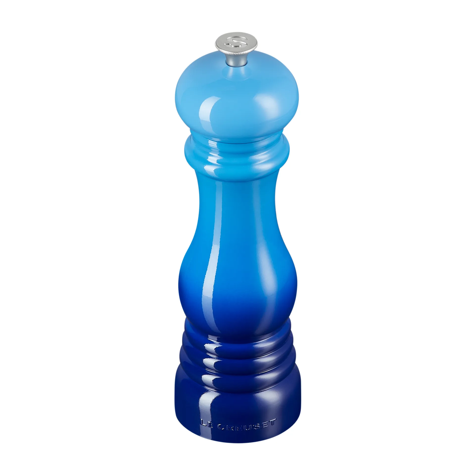 Le Creuset zoutmolen 21 cm, Azure blue Le Creuset