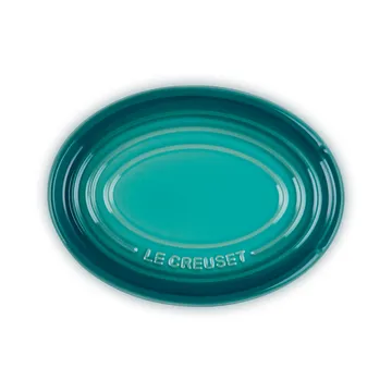 Ovale houder voor pollepel - Bleu Riviera - Le Creuset