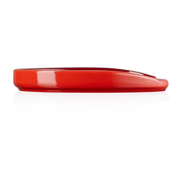 Ovale houder voor pollepel, Cerise Le Creuset