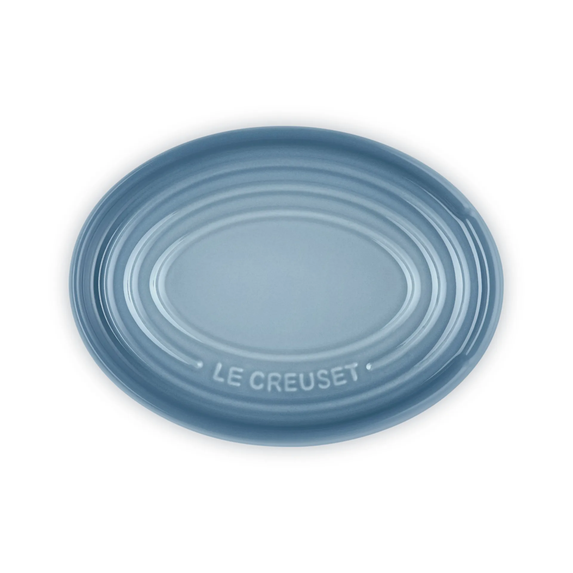 Ovale houder voor pollepel, Chambray Le Creuset
