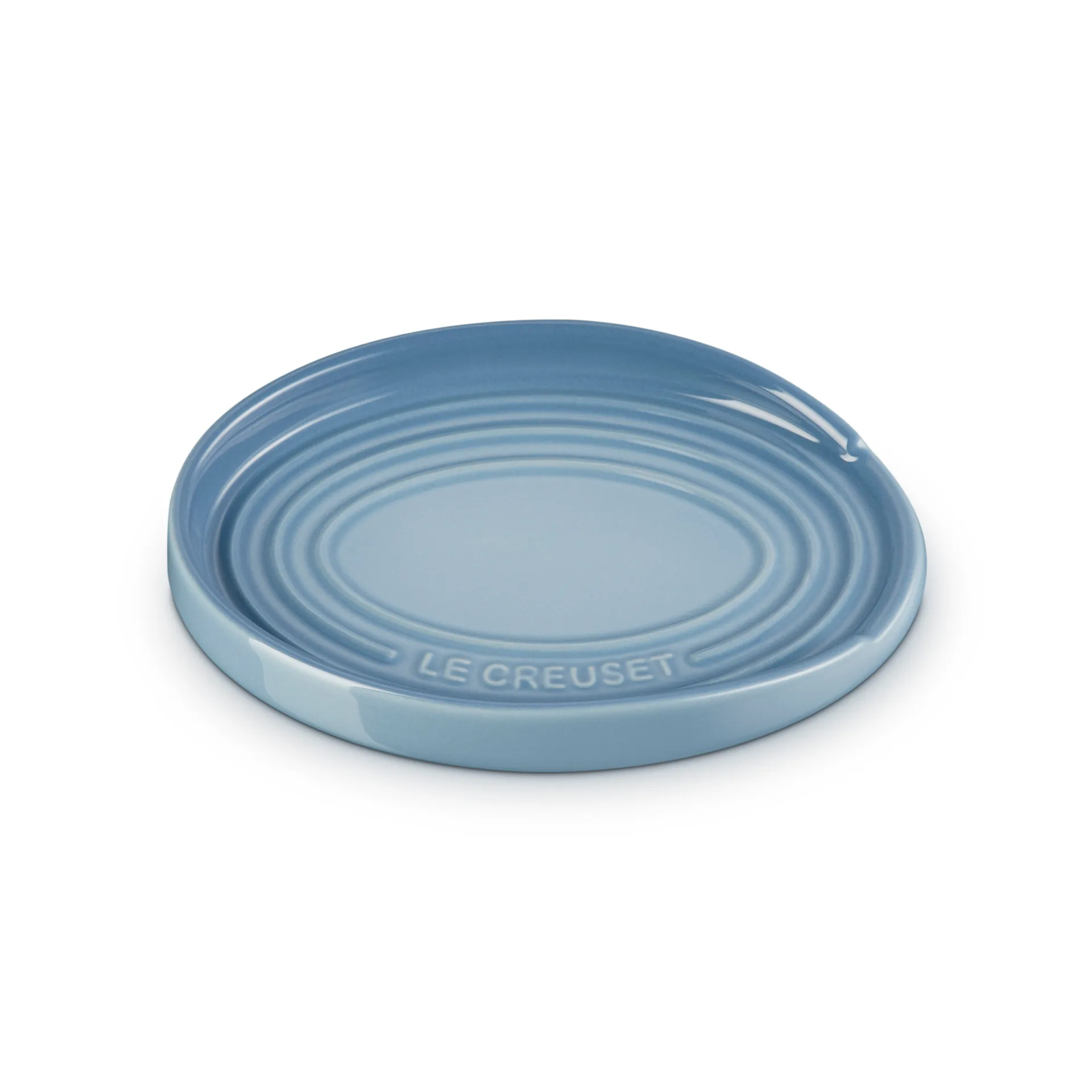 Ovale houder voor pollepel, Chambray Le Creuset