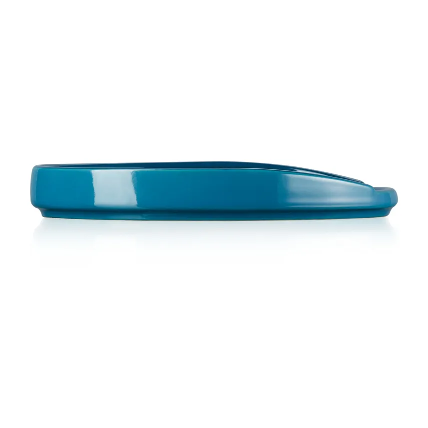 Ovale houder voor pollepel, Deep Teal Le Creuset