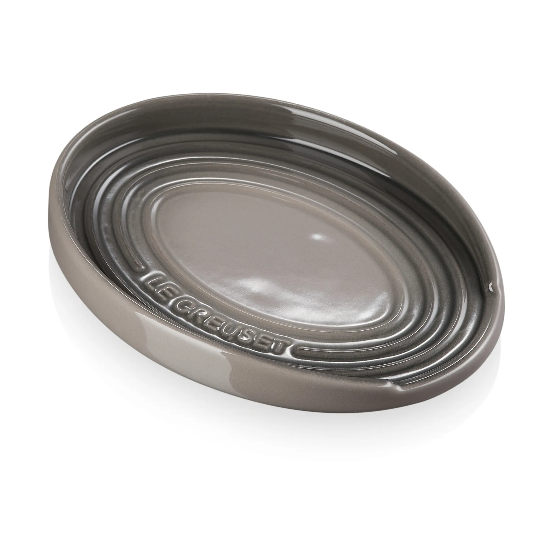 Ovale houder voor pollepel, Flint Le Creuset