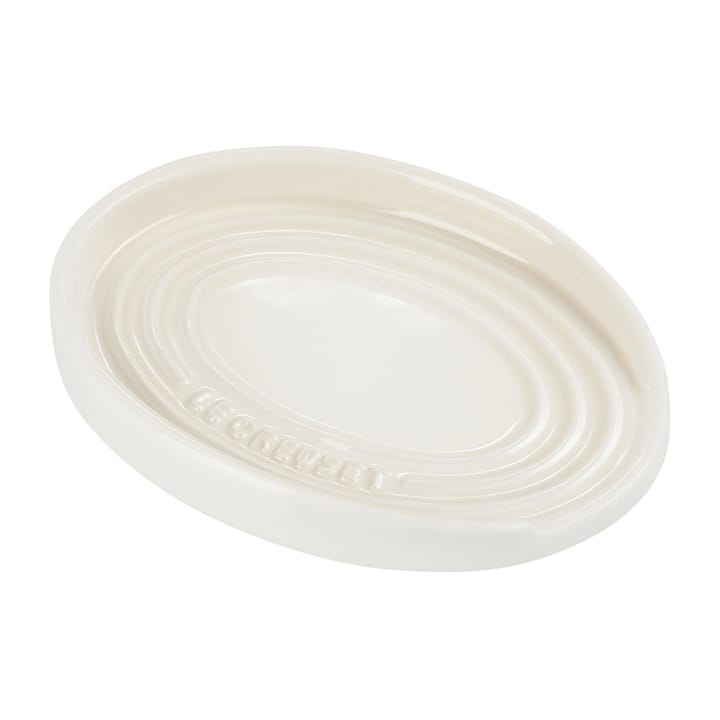 Ovale houder voor pollepel - Meringue - Le Creuset