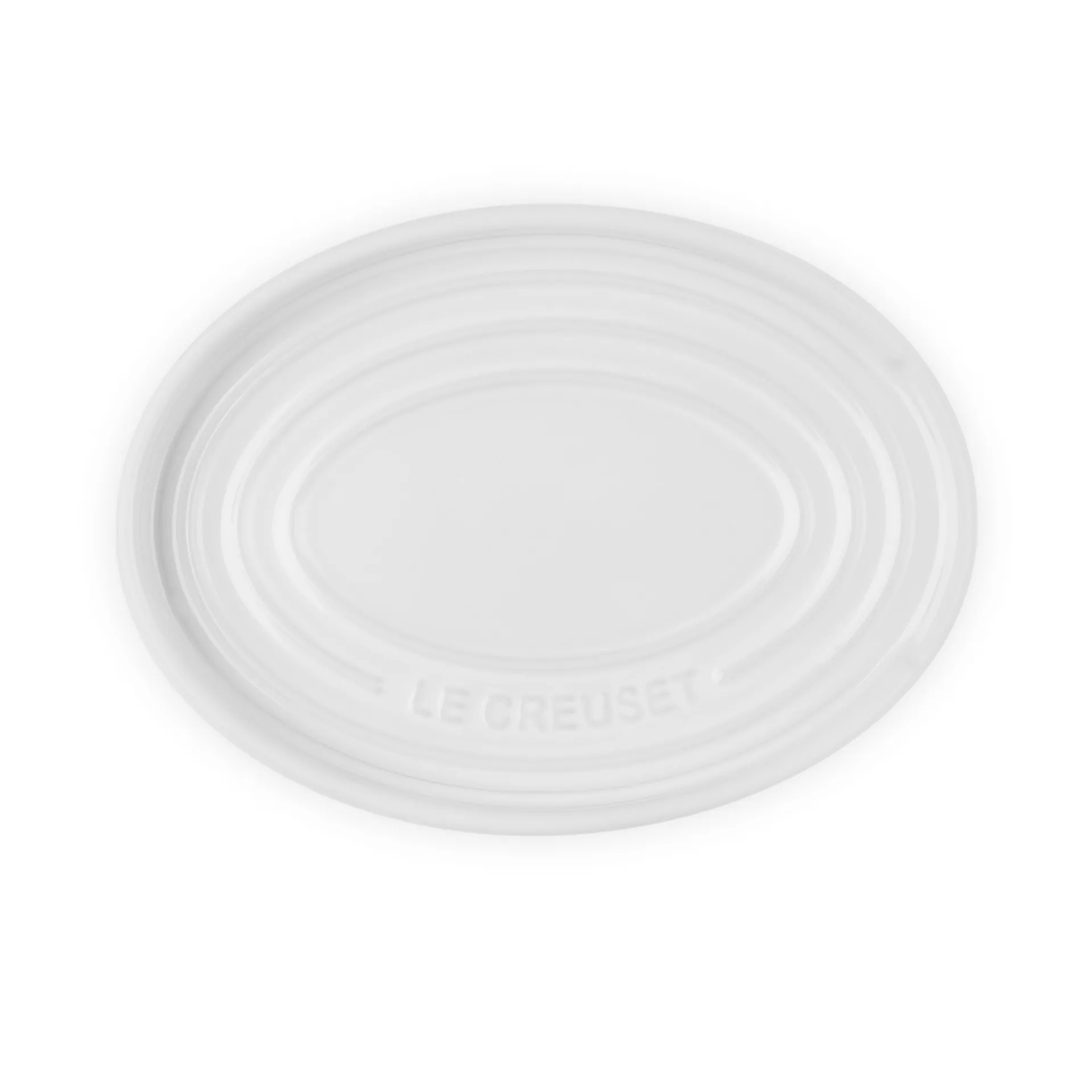 Ovale houder voor pollepel, White Le Creuset