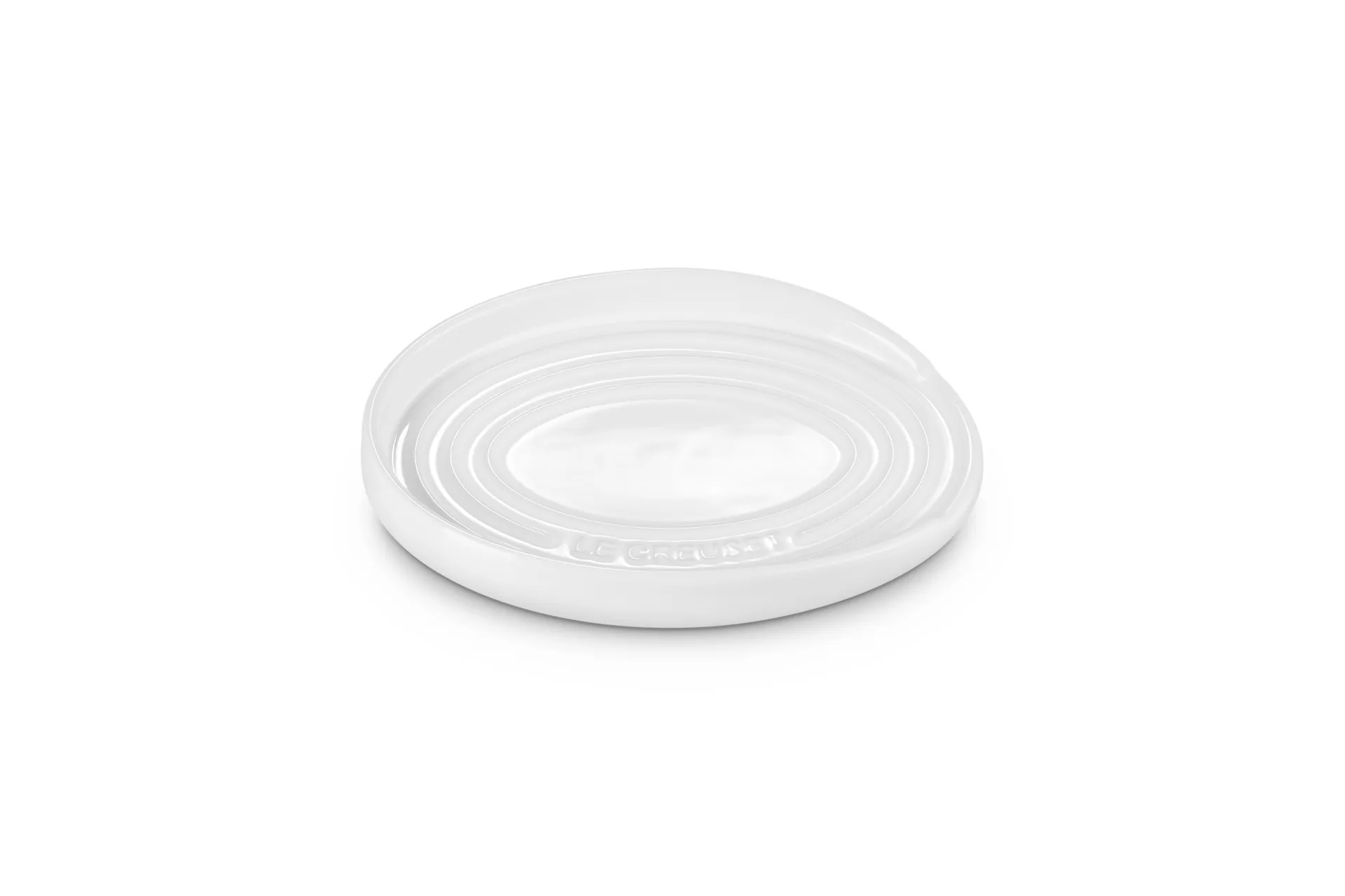 Ovale houder voor pollepel, White Le Creuset
