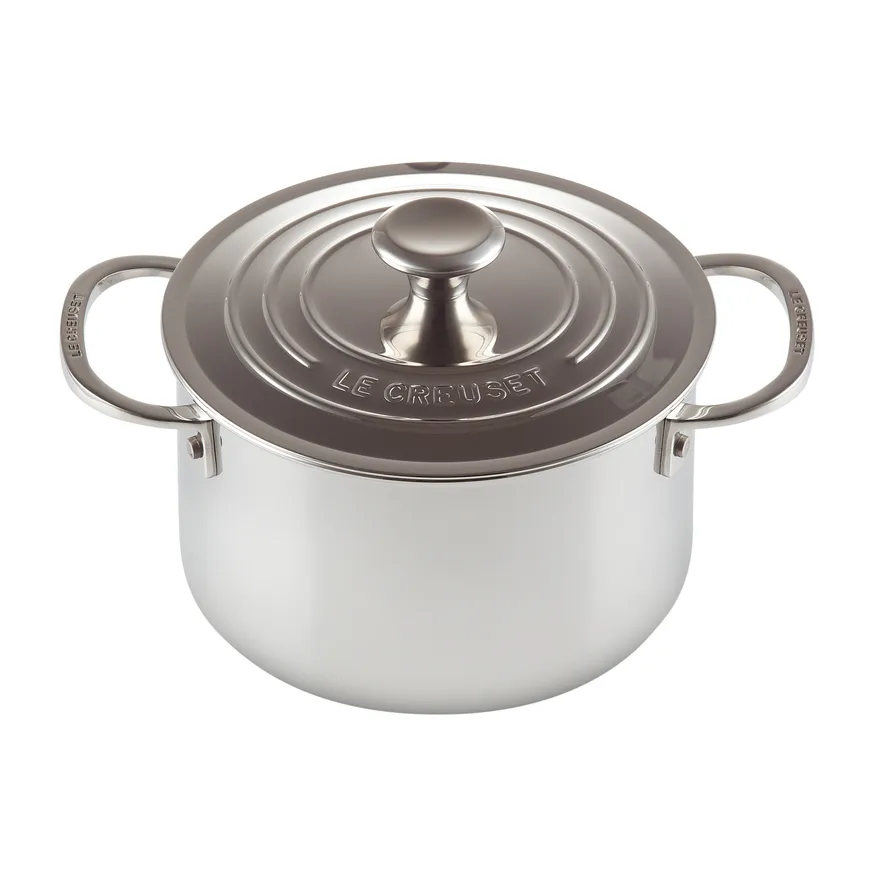 Signature 3-Ply diepe braadpan met deksel, 2,8 l Le Creuset