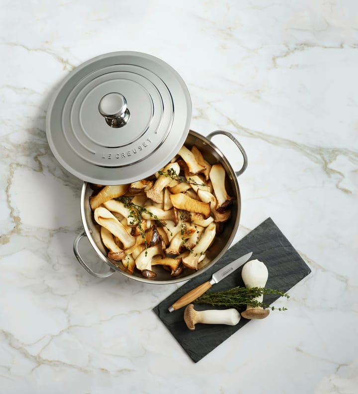 Signature 3-Ply lage braadpan met deksel, 4,8 l Le Creuset