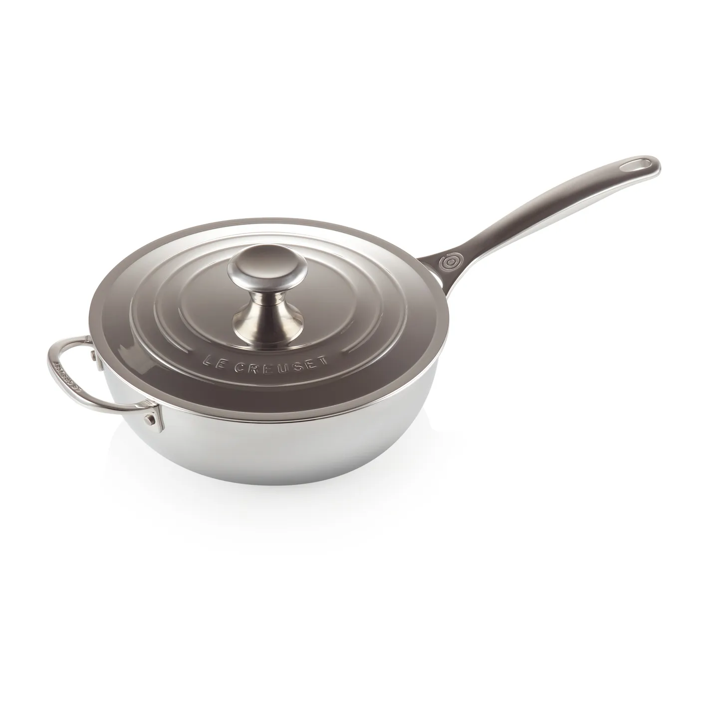 Signature 3-Ply non-stick sauspan met deksel, 3,3 l Le Creuset