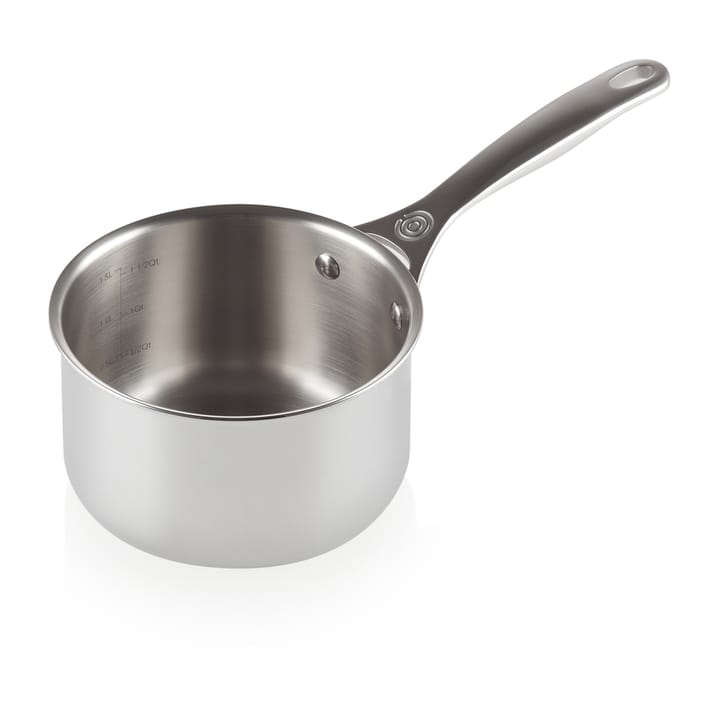 Signature 3-Ply steelpan met deksel, 1,9 l Le Creuset