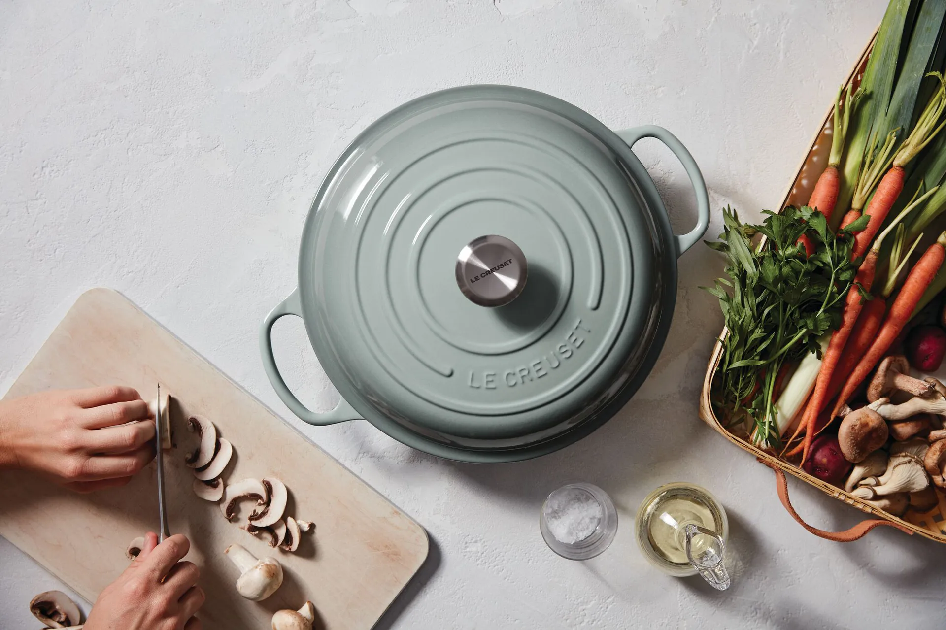 Signature buffetbraadpan 3,5 l, Sea Salt Le Creuset