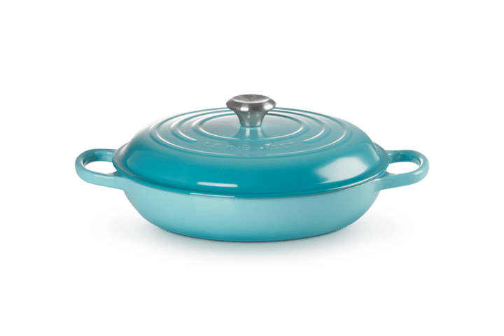 Signature Sauteerpan 30 cm - Turkoois - Le Creuset