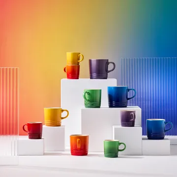 Signature steengoed espressomok 6-delig - Rainbow - Le Creuset